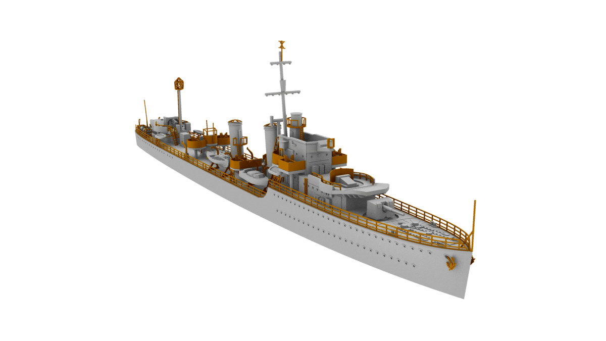 ORP Garland 1944 G-class destroyer - Слика 2