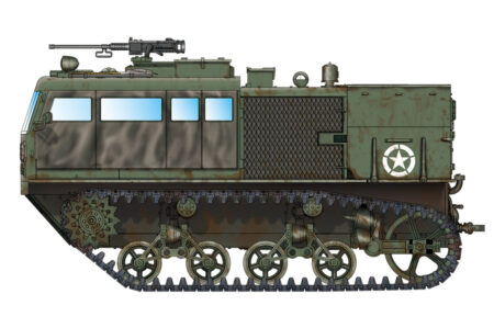 1-72 M4 High Speed Tractor (3-in./90mm)