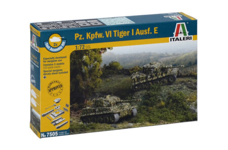 Pz. Kpfw. VI TIGER I Ausf. E 1-72 - Dve makete