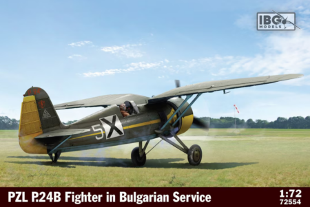 1/72 - PZL P.24B Fighter in Bulgarian Service