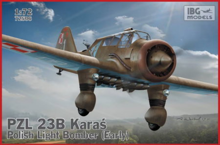 1/72 - PZL 23B Karaś (Early) Polish Light Bomber