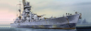 1/700 - German Heavy cruiser Prinz Eugen