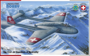 1/72 - D.H. 100 Vampire Mk.I 'The First Jet Guardians of Neutrality'