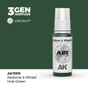 Radome & Wheel Hub Green
