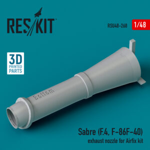 1/48 - Sabre exhaust nozzle for Airfix kit (3D Printed)