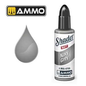 Matt Shader Navy Grey