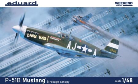 1/48 - P-51B/ C Mustang Birdcage canopy - Weekend Edition