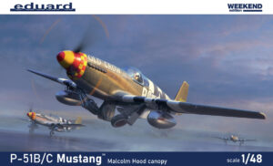 1/48 - P-51B Mustang Malcolm Hood canopy - Weekend Edition