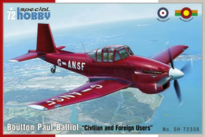 1/72 - Boulton Paul Balliol "Civilian and Foreign Users"
