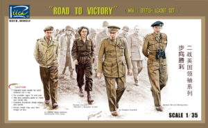 1/35 - Road to victory (WWII British leader set)