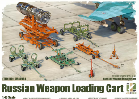 1/48 - Russian Weapon Loading Cart