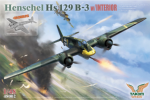 1/48 - Henschel Hs129 B-3 w/interior