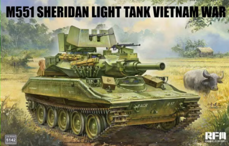 1/35 - M551 Light Tank Sheridan Vietnam War